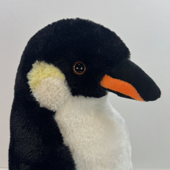 Emperor Penguin Plush Stuffed Animal Toy 15" Tall By Kellytoy - Picture 6 of 14